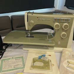 Vintage Husqvarna Viking 2000 sewing machine 1964.  