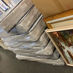 New Twin Gel Mattress Sale NOT Rebuilt Or Previously Used  Clearance New Sealed. $99 $99 $99  