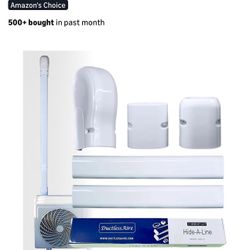 DuctlessAire - Mini Split Line Set Cover Kit - Paintable Mini Split Cover for Air Conditioner & Mini Split AC/Heating System - Durable Protection - Id