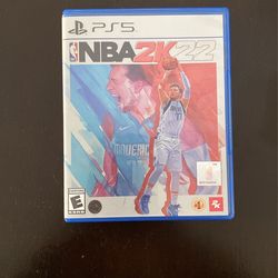 NBA 2k 22 for PlayStation 5
