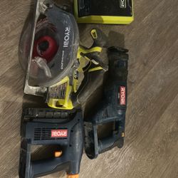 Ryobi Cordless Tools