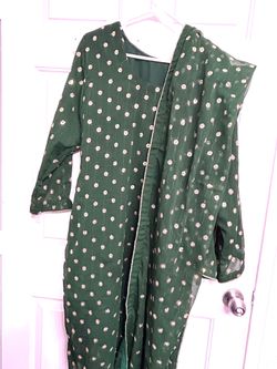 Pakistani/Indian Shalwar Kameez Wedding Clothes Fancy Dress Parties Sparkly XXL