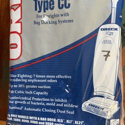 ORECK Type CC Upright Vacuum Bags CCPK80F Pack Of 7