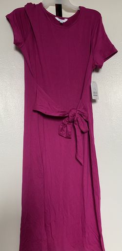 Women's Tie Waist Knit Dress