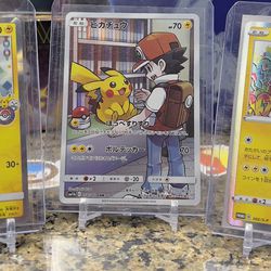 Extremely Rare Pikachu Promo Cards! Poncho! Red’s! Graffiti! Must Read And See Pics!