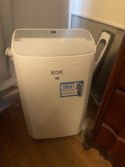 Emerson Quiet Kool 7,800 BTU 115-Volt Portable Air Conditioner with Remote, White, EAPC10RC1
