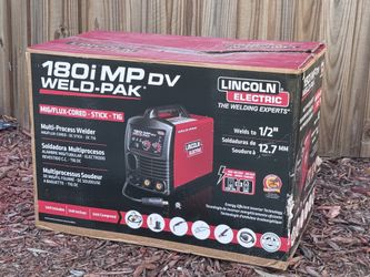 Lincoln Electric 180 Multi Process Welder MiG, TIG, STICK and Aluminum