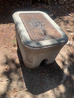 Concrete Water Meter Box