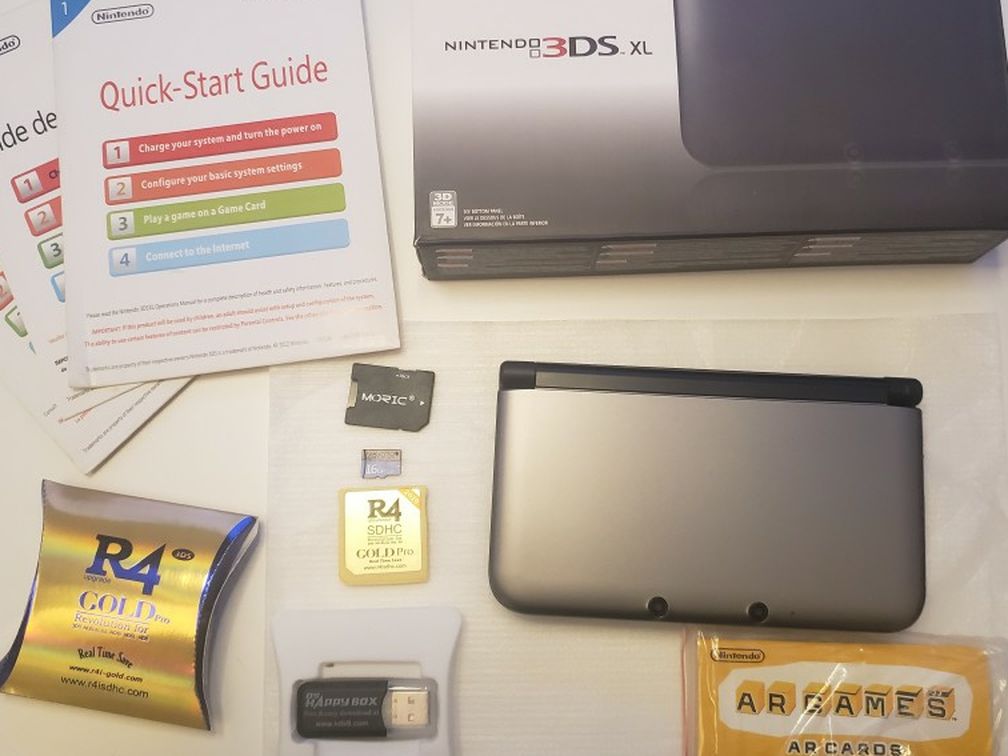 Nintendo 3ds XL hacked With Ds Games