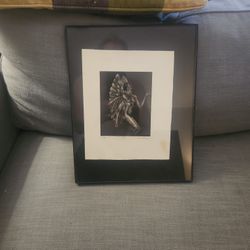Framed Drawing Of A Fairy 