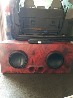 Rockford T1D412 dual custom ported box