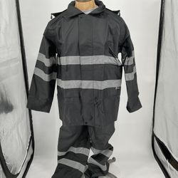 HI-VIS REFLECTIVE 2 PC RAIN SUIT