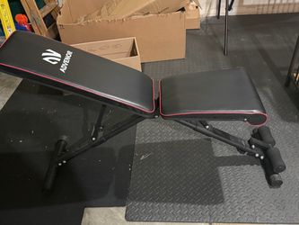 Advenor adjustable weight bench