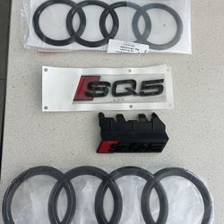 Audi sQ5 Black Accessories (brand new!)