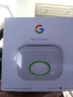 Nest protect/ smoke and carbon monoxide alarm