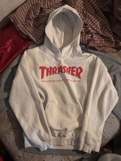 Thrasher White Hoodie