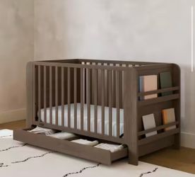 New Convertible Crib with Drawer