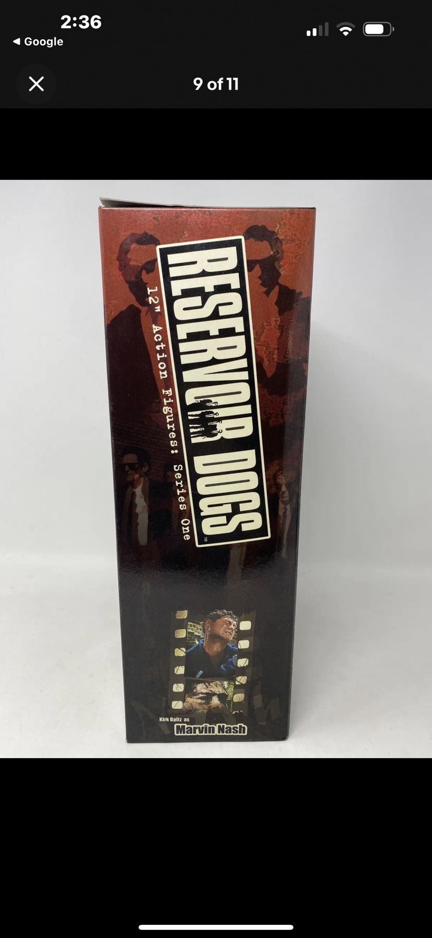 Reservoir Dogs Marvin Nash 12inch Toy New In The Box