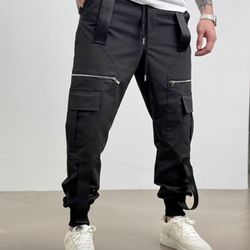 Men’s Cargo Baggy Jogger Pants 