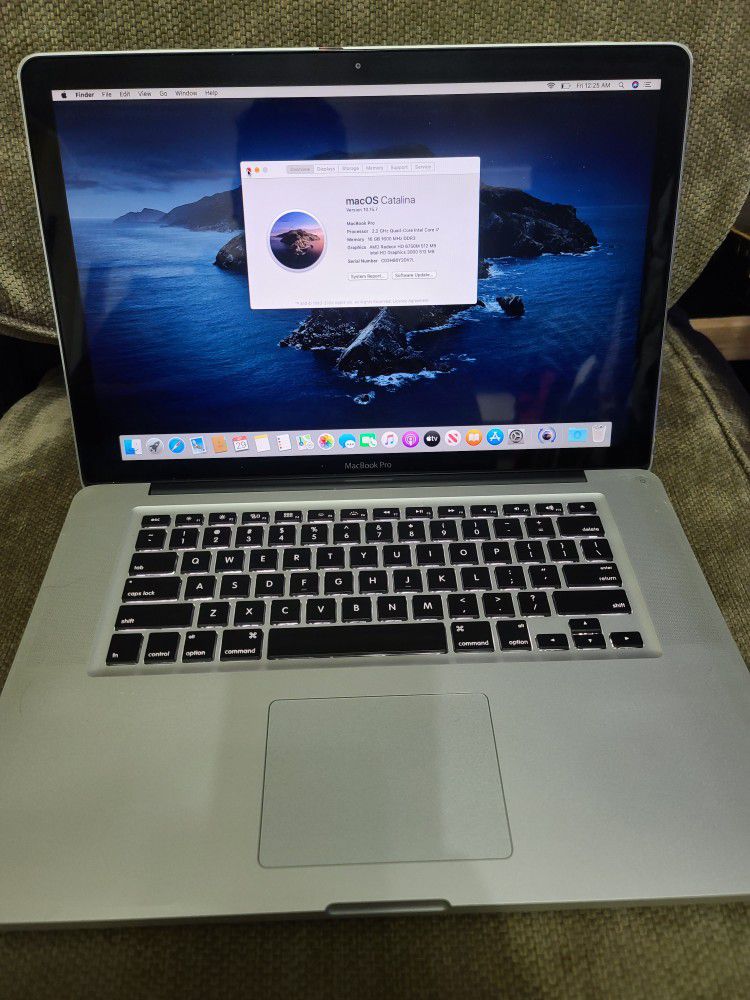 Macbook pro late 2011 MacOS Catalina for Sale in Modesto, CA - OfferUp