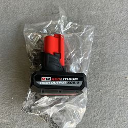 Milwaukee M12 High Output 5.0 battery new