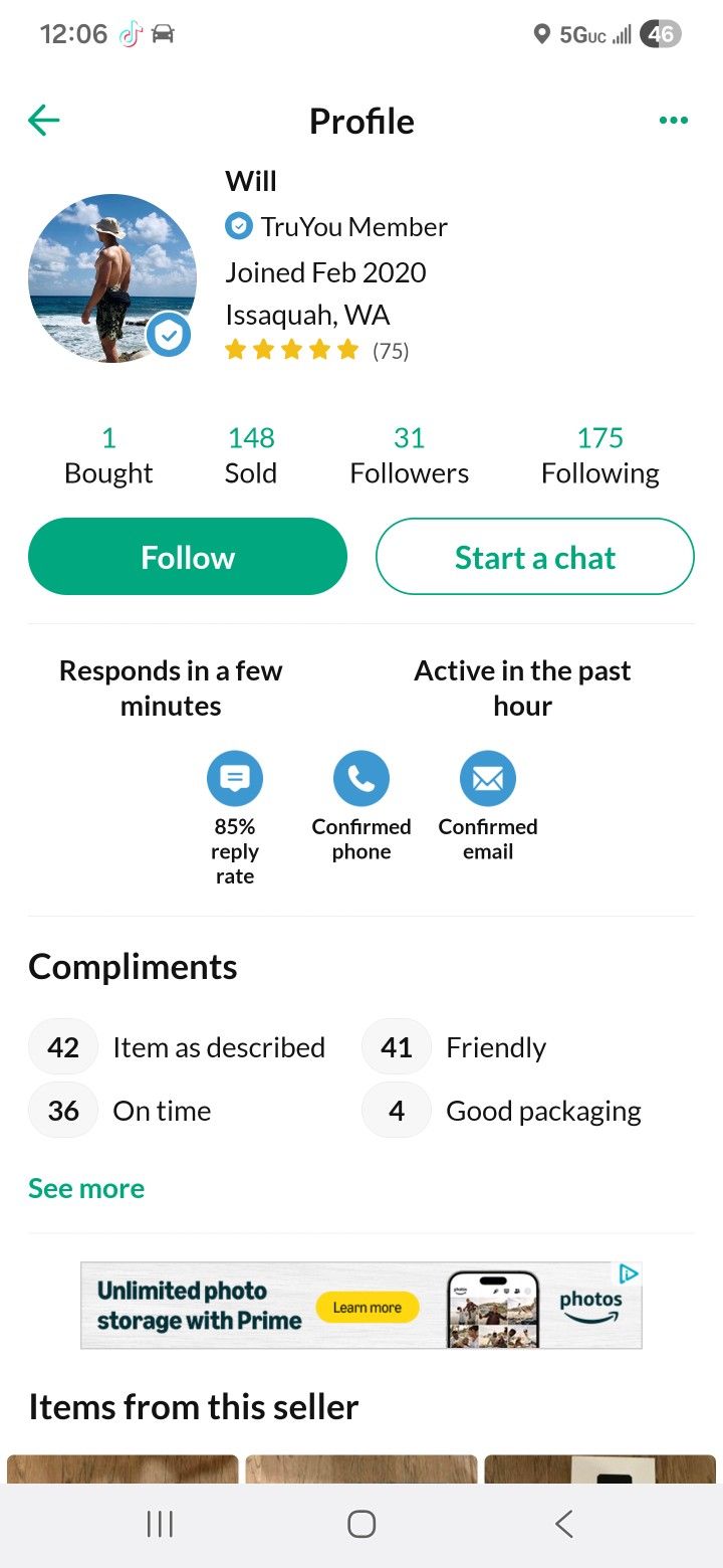 WARNING FROM THIS PERSON.