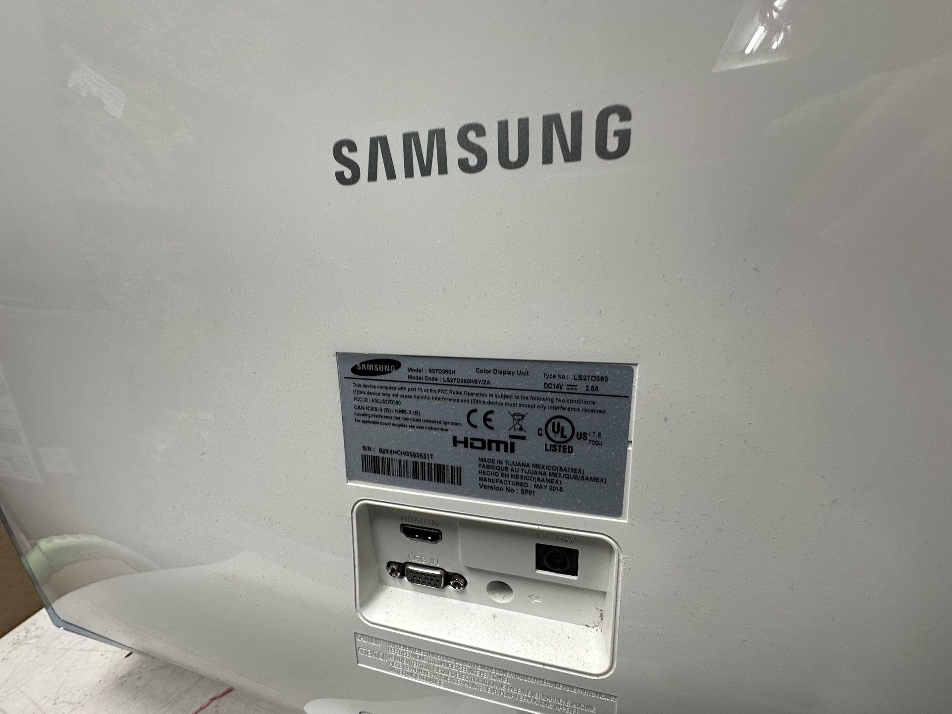 Samsung Monitors 27”