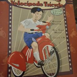 Xonex Sky-King Velocipede Tricycle Limited Edition Red Scale 1/6