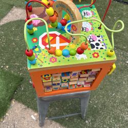 My busy world cube for toddlers