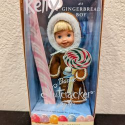 Tommy as Gingerbread Boy Doll Barbie in the Nutcracker 2001 NIB 50794 Vintage Mattel