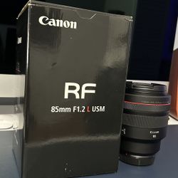 Canon RF 85mm 1.2L