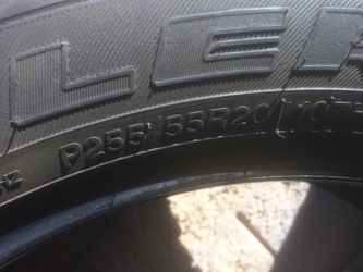 P255/55 Rin 20 Bridgestone