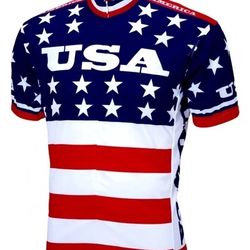 New Team USA 1979 Cycling Jersey Medium