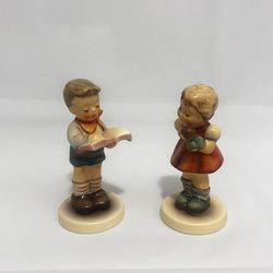 Set of 2 Vintage Hummel Angel musician figurines Collectibles