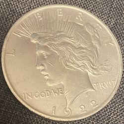 Peace $1 1922 P
