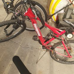 Red Mongoose  Boys  Bike 24"inch