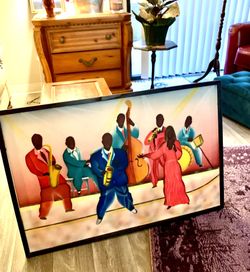 Music Wall Art Jazz R&B Band 