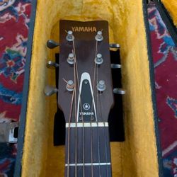 Vintage Yamaha Fg 180 Red Label Acoustic Guitar