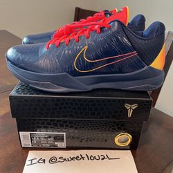 Nike Kobe 5 Protro “Indiana Fever” Caitlin Clark” Size 10.5