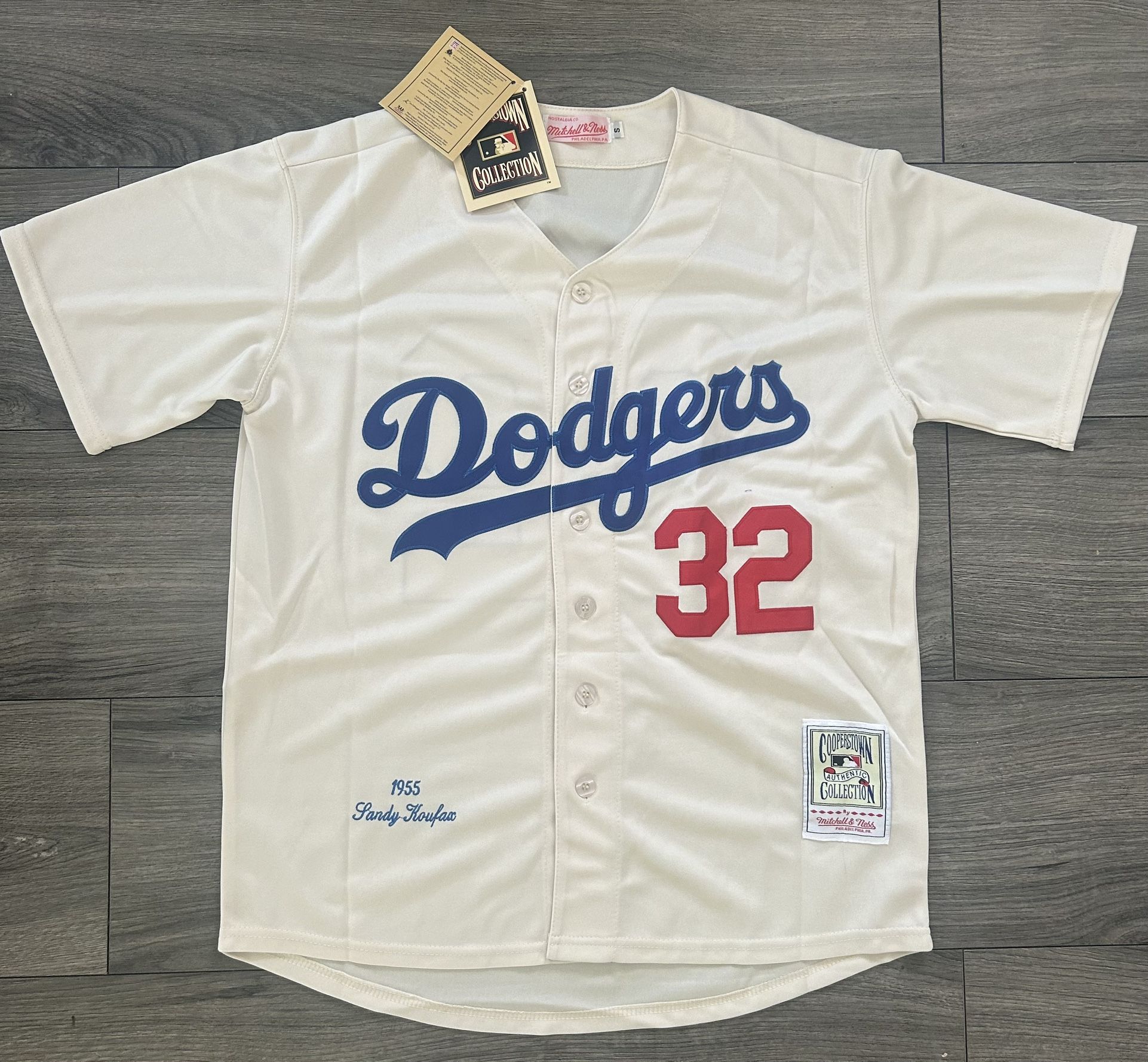 Los Angeles Dodgers Koufax Cream Jersey
