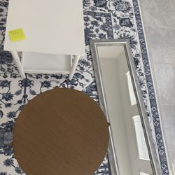 Two Tables One Wall Mirror, $20 Each
