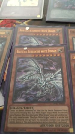 Yugioh Blue eyes alternative white dragon