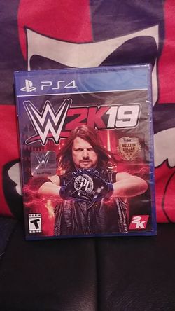 PS4 WWE 2k19 brand new