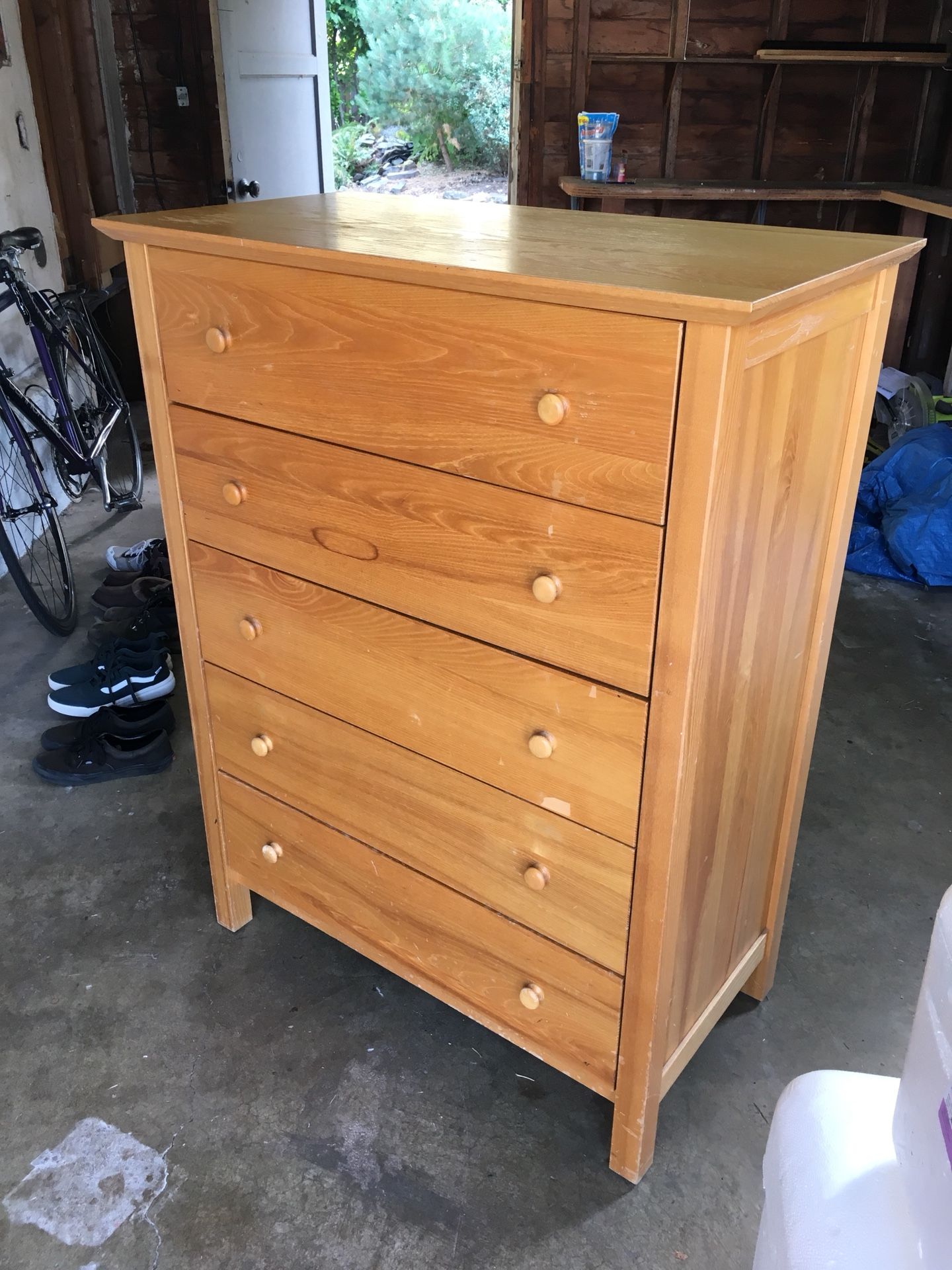 Oak Vermont Tubbs ‘woodstock’ chest of drawers