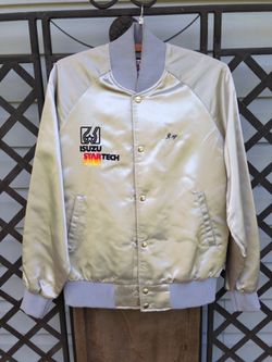 Vintage Isuzu star tech mechanic jacket. (Personalized name Ray)