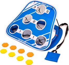Floating pool splash skip game