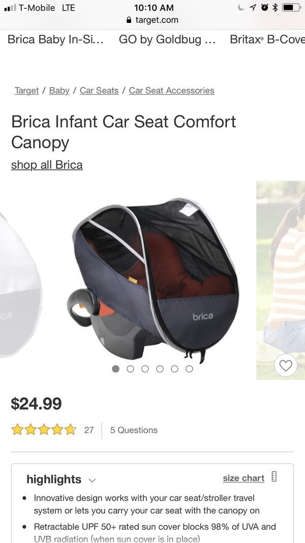 Brica Infant Car Seat Comfort Cover For In Uniondale Ny Offerup 8