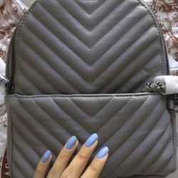 Victoria secret/ Small Backpack/ Grey Purse / Christmas Gift!