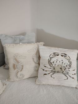 Throw pillows