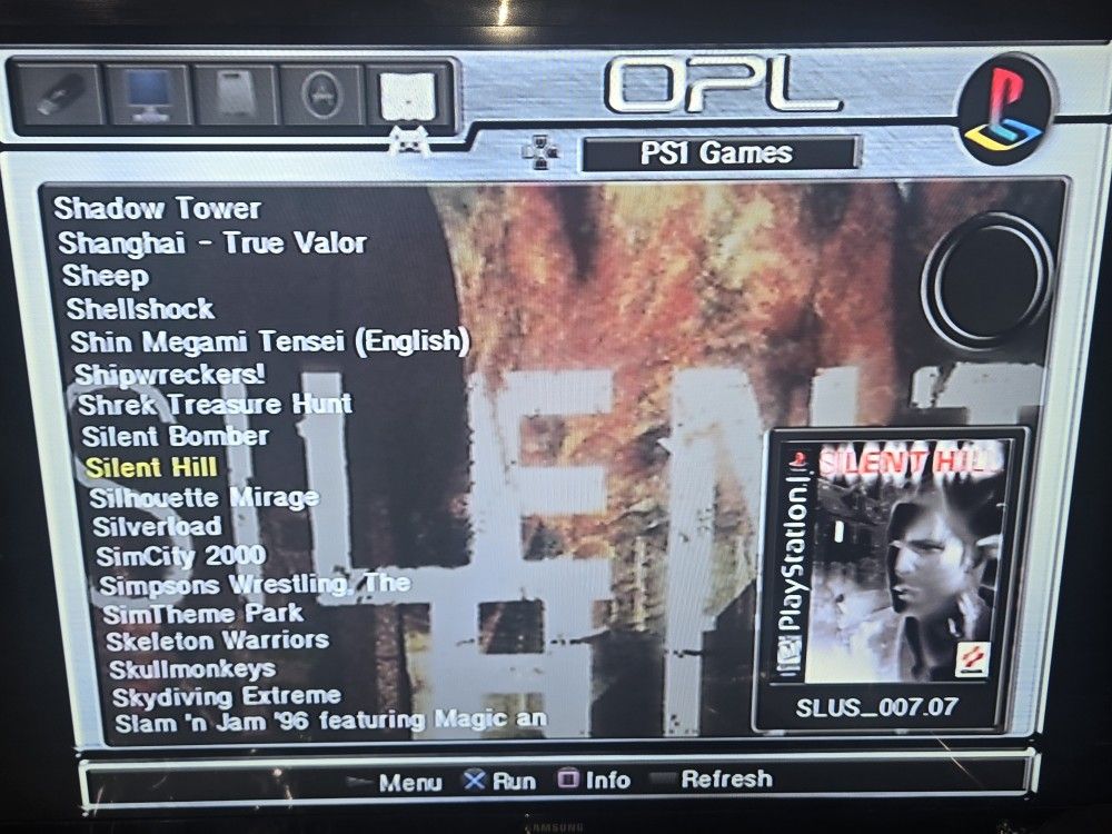 Modded PS2 HDD 1TB FMCB Entire NA PS1 Libary Installed